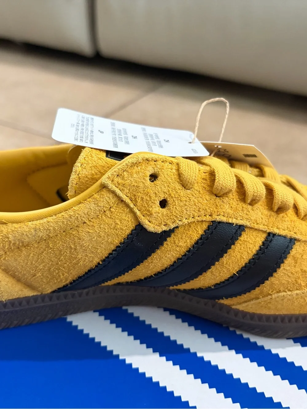 adidas Samba OG Sneakers in Yellow and Black
